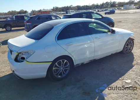 2016 Mercedes-Benz C 300 from USA, damaged, VIN 55SWF4JB2GU126614